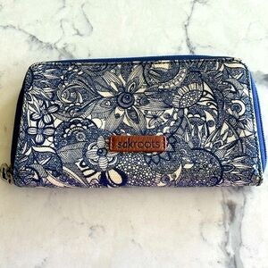 Sakroots Zip Around Wallet